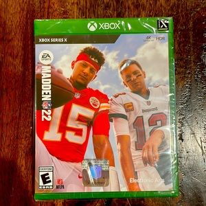 Madden 22 for XBox Series X Brand New